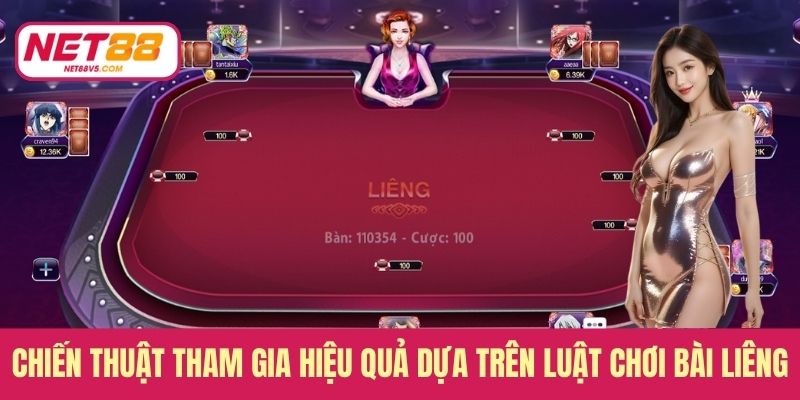 Chiến thuật tham gia hiệu quả dựa trên luật chơi bài Liêng
