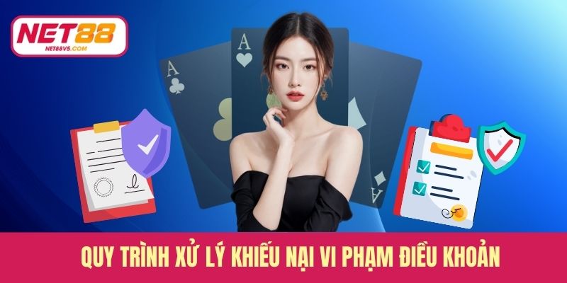 Quy trình xử lý khiếu nại vi phạm điều khoản